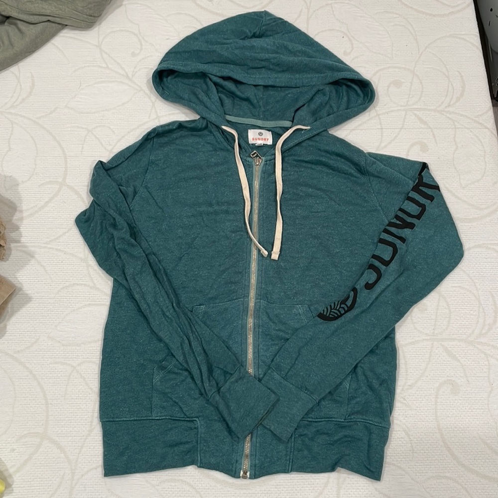Sundry Zip-Up Sweatshirt